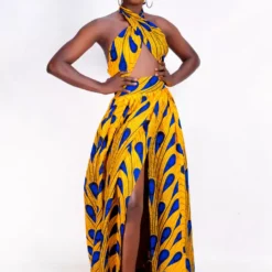 Lafia african maxi dress