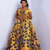 Tiwalolu African Print ball dress