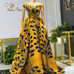 Adesewa print ball dress