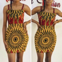 Shalewa african midi dress