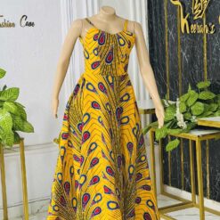 Taiwo African print dress