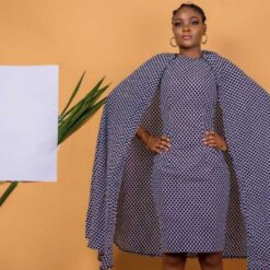 Lolade african midi dress