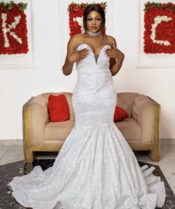 Nora sequins evening dress