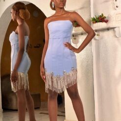 Leah midi dress