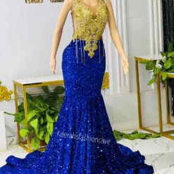 Tina embellished prom dress