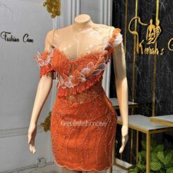 Rima beaded party dress