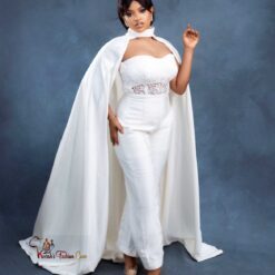 Ivie cape jumpsuit