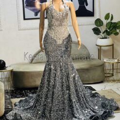 Alice embellished prom dress