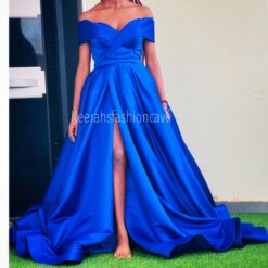 Evelyn satin Ball dress