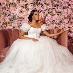 eunice tulle wedding dress