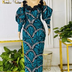 long ankara dress