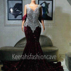 ladie sequin evening dress
