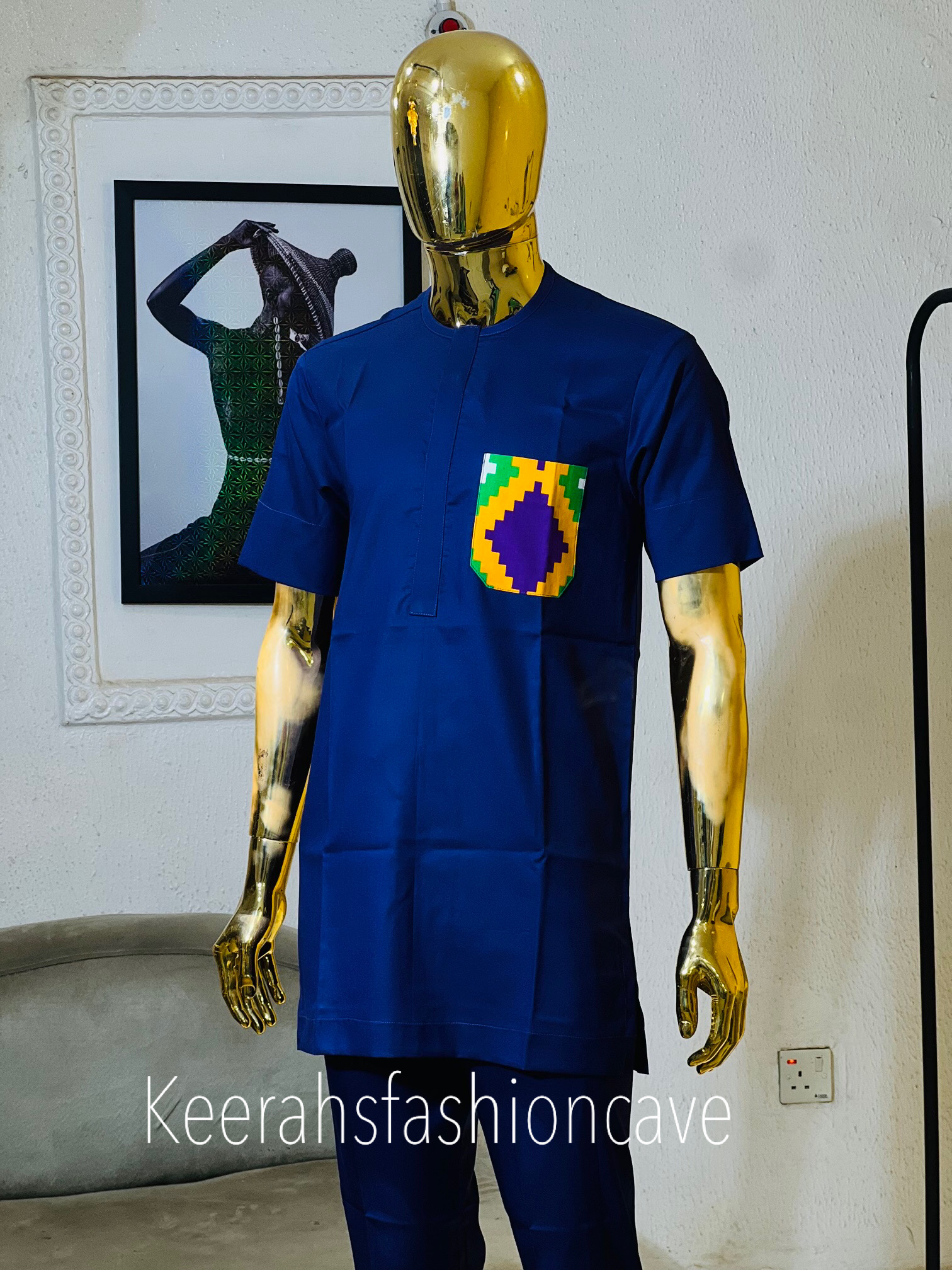 akua Men native suit set