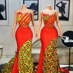 Faiida African print dress