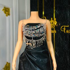 Crystal Rain Beaded Top