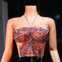 Drip Luxury Beaded Top