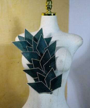 Capri 3D customized flower applique
