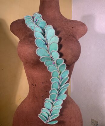 Ice 3d petal applique