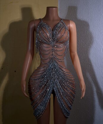 Alicia beaded dress