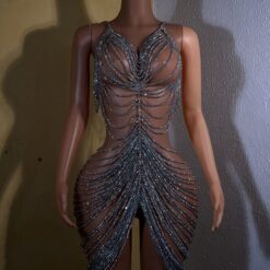 Alicia beaded dress