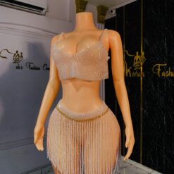 Ann two piece beaded dress