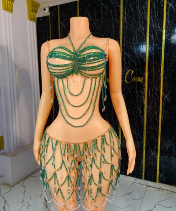 Karis two piece crystal