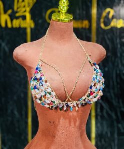 Mode beaded bra top